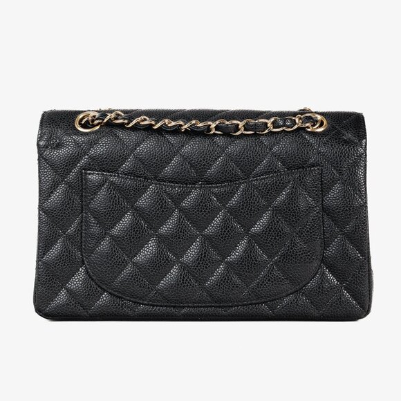 Chanel Small Black Caviar Classic Double Flap Bag - Picture 4 of 16